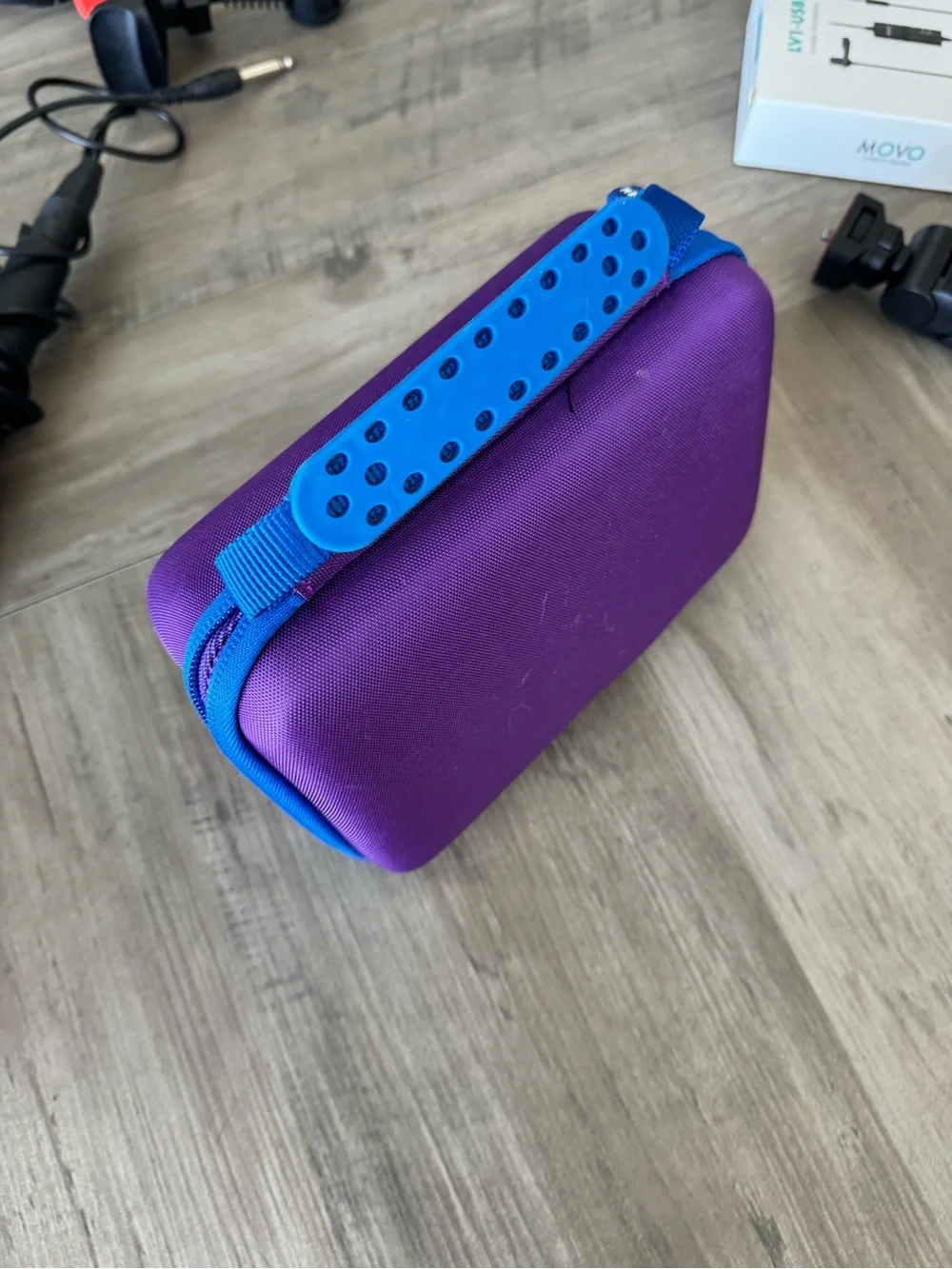 Sony ZV-1 Digital Vlogging Camera, Accessory Kit with Purple Carrying Case